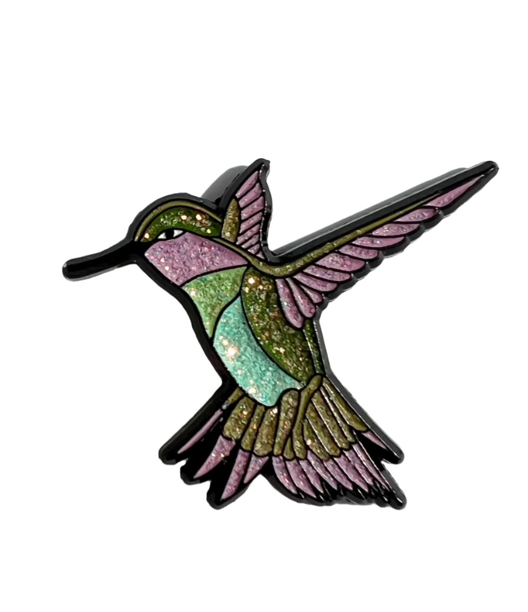 Pin de colibrí de la eterna primavera