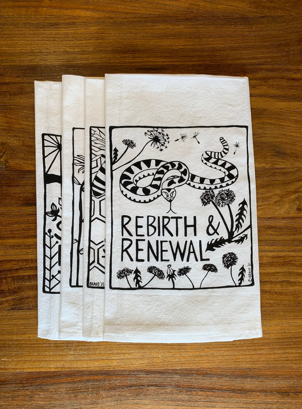 Rebirth & Renewal - Tea Towel