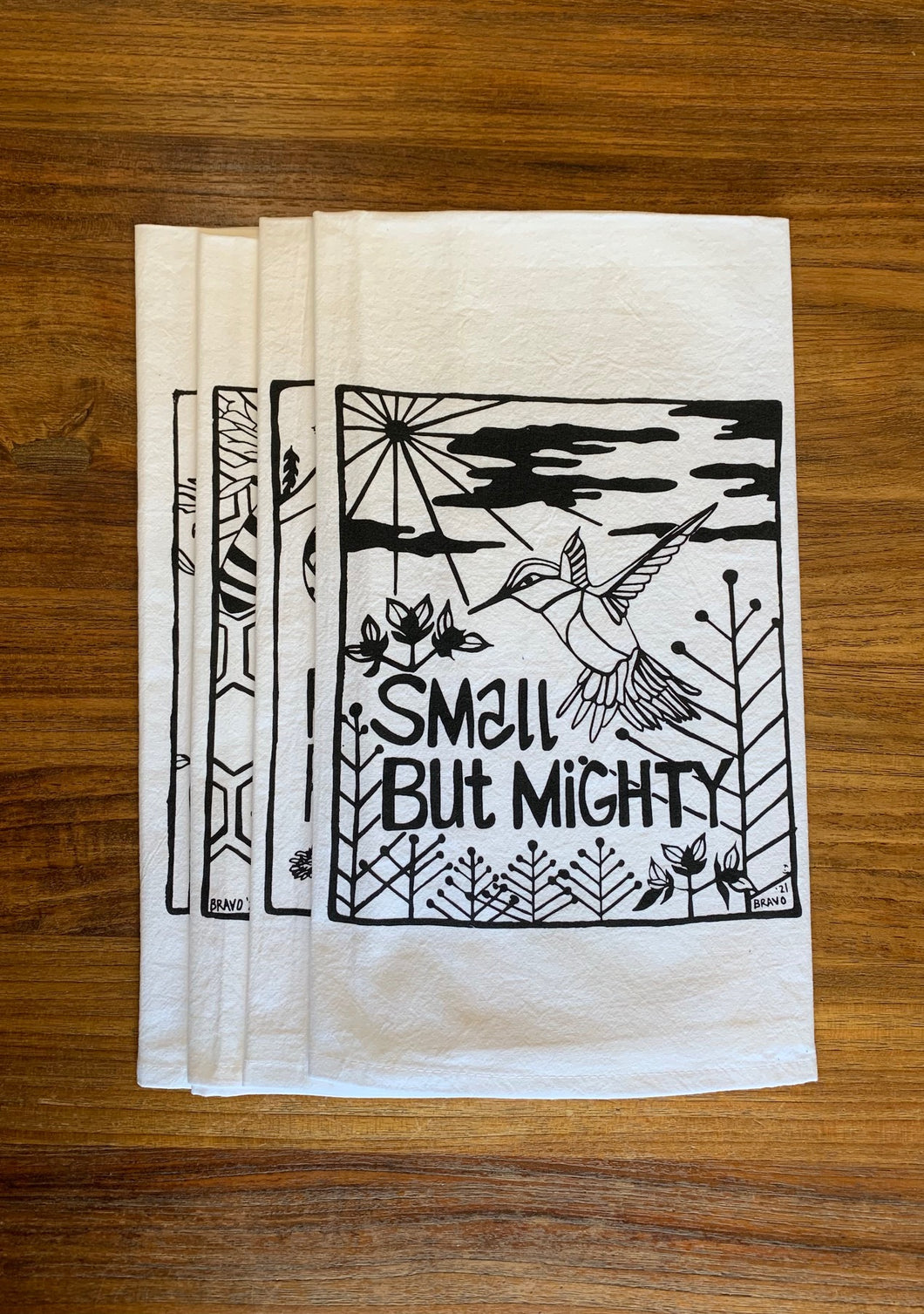 Small But Mighty - Tea Towel